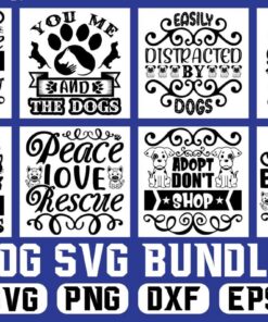 Dog SVG Design Bundle